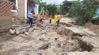 La Libertad: Al menos 100 casas de zonas rurales de Laredo afectadas por activación de quebradas
