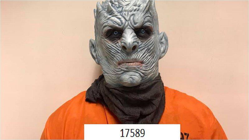 ‘Game of Thrones’: sujeto utilizaba mascara del ‘Rey de la noche’ para 'asaltar' a sus víctimas 