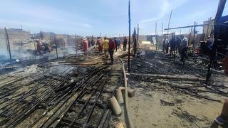 Explosión de balón de gas ocasiona incendio y siete viviendas quedan en cenizas en Áncash (VIDEO)