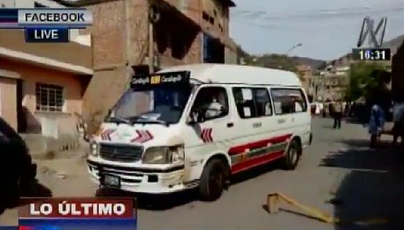 Asalto en Carabayllo dejó un muerto y dos heridos (VIDEO)
