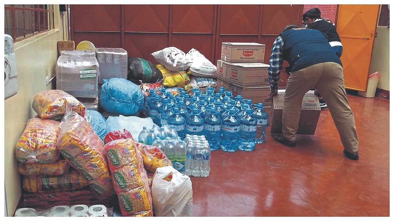 Entregan medio millón de soles a MPS para compra de víveres 