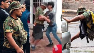 Hombre captado en vídeo realizando disturbios fue enviado a prisión preventiva en Cusco (VIDEO)