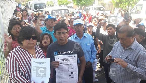 ​Elecciones 2018: ONPE no tiene los resultados de un distrito en Arequipa