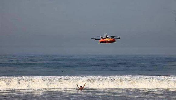 Pondrían en operatividad "drones salvavidas" en el balneario Boca del Río