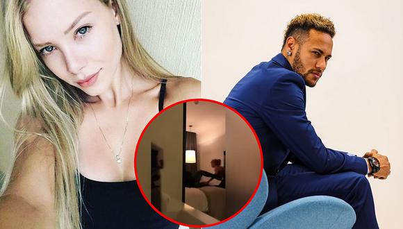 Se filtra video de modelo que denunció a Neymar por violación y agresión (VIDEO)