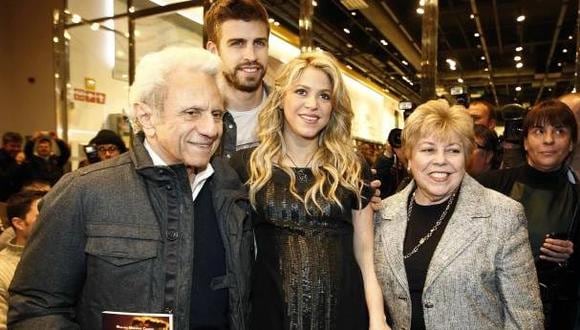 Papá de Shakira feliz de que su nieto sea de Piqué y no de su ex