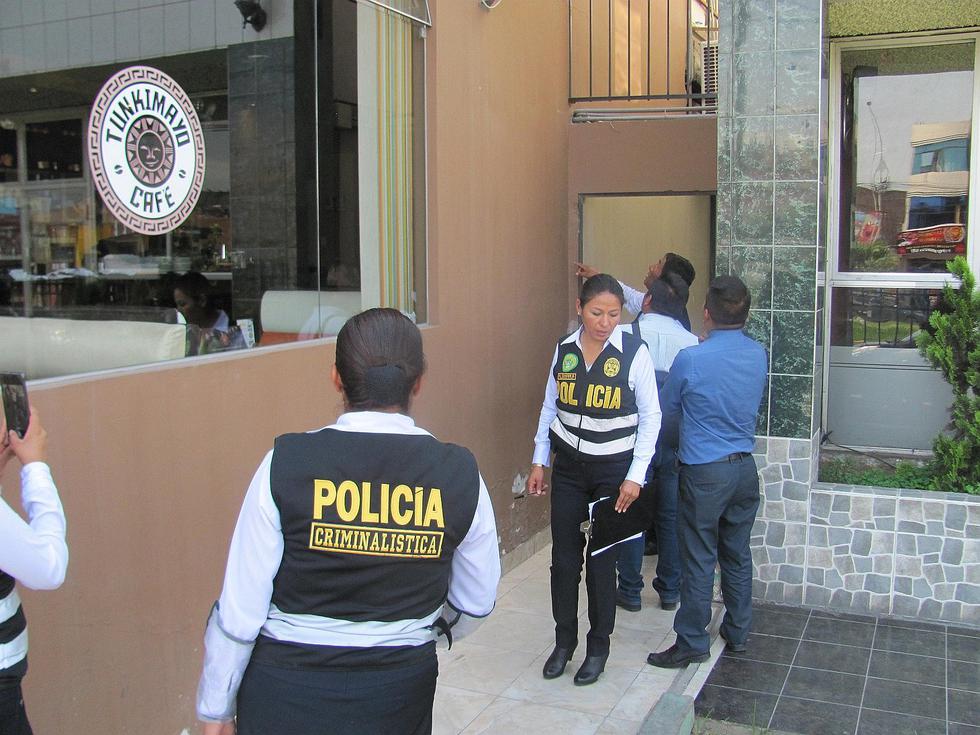 Con modalidad escalamiento entran a cafetería para robar dinero y equipos