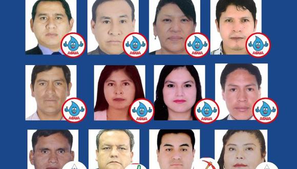 Estos son los regidores electos en Huamanga