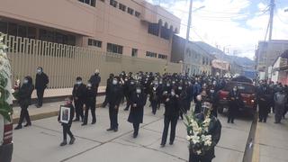 Huancavelica: Despiden con dolor a exalcalde José Cayllahua Pantoja