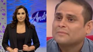 Andrea Llosa luego de grabar programa con ‘Robotín’: “Me hubiera gustado abrazarlo”