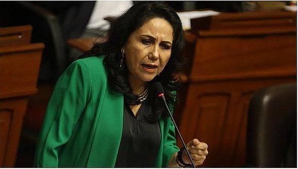 Gloria Montenegro renuncia a comisión que investiga gobierno de Humala