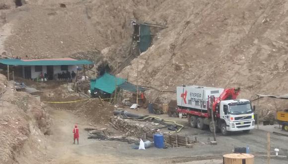 Rescate de mineros: ingreso a mina volvió a quedar bloqueada por huaicos (VÍDEO)