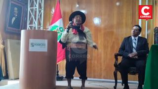 Huancayo: “Don Minayo” fue reconocido como cultor del huaylarsh antiguo (VIDEO)