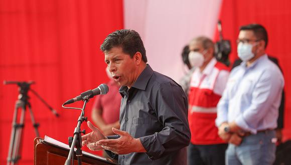 Pedro Castillo aseguró que trabajará hasta el último día de su mandato. (Foto: Presidencia)