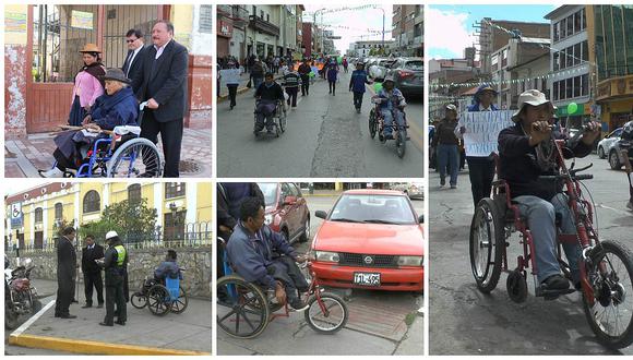Personas con discapacidad tendrán su propia ruta urbanística en Huancayo