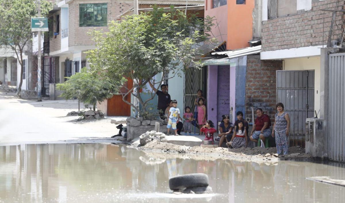 Aniego preocupó a los vecinos. (Foto: GEC)