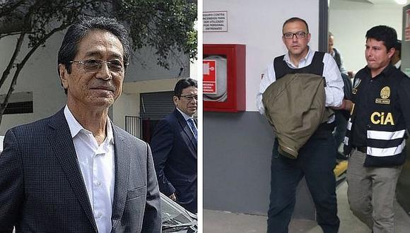 Jaime Yoshiyama y Pier Figari fueron trasladados al penal Castro Castro 