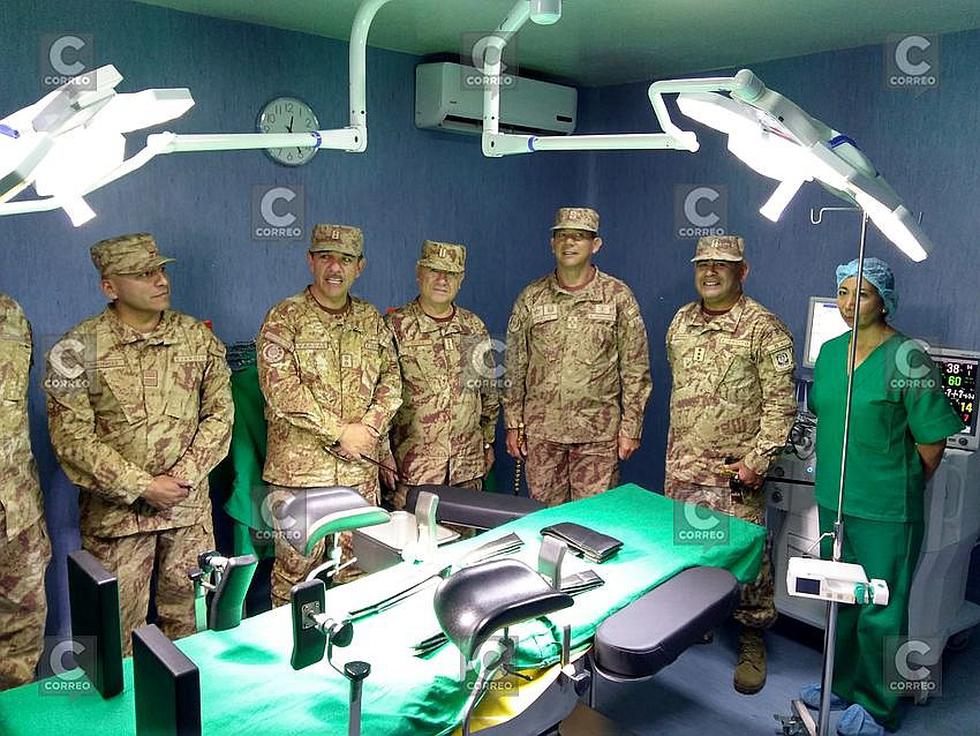 Mejoran hospital del Ejército y habilitan dos salas de operaciones (FOTOS)