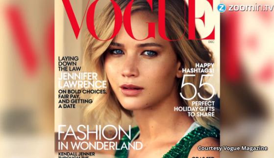 Jennifer Lawrence es la portada de la revista Vogue (VIDEO)
