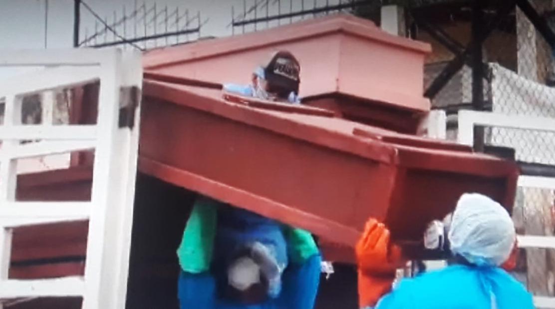 La curva de fallecidos por el COVID-19 en Ucayali siguen en ascenso. (Captura de video)