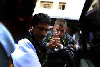 Percy North regresa a un centro penitenciario