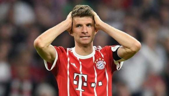 Thomas Müller sufrió el robo de su casa mientras jugaba la Champions League. (Foto: AFP)