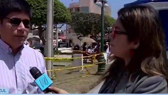 Teniente Alcalde de Cerro Azul revela que solicitaron a alcalde materiales para tapar pozos (VIDEO)