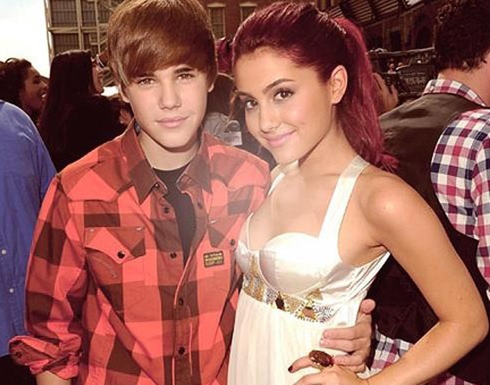 Polémica por beso de Justin Bieber a Ariana Grande (Fotos)