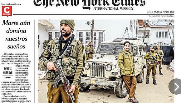 The New York Times en diario Correo: Guerra cambia en Cachemira y más