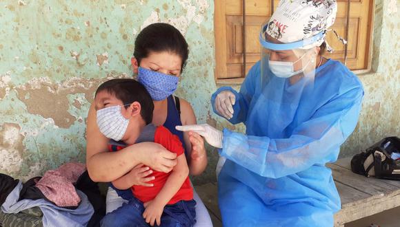 Instalación 12 de puntos de vacunación en Piura