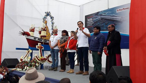 Presidente Martín Vizcarra inaugura desembarcadero artesanal Morro Sama