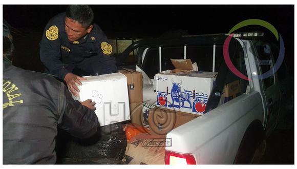 Cargamento que transportaba vehículo está valorizado en más de 120 mil soles. (Foto: HCO TV Huamachuco)