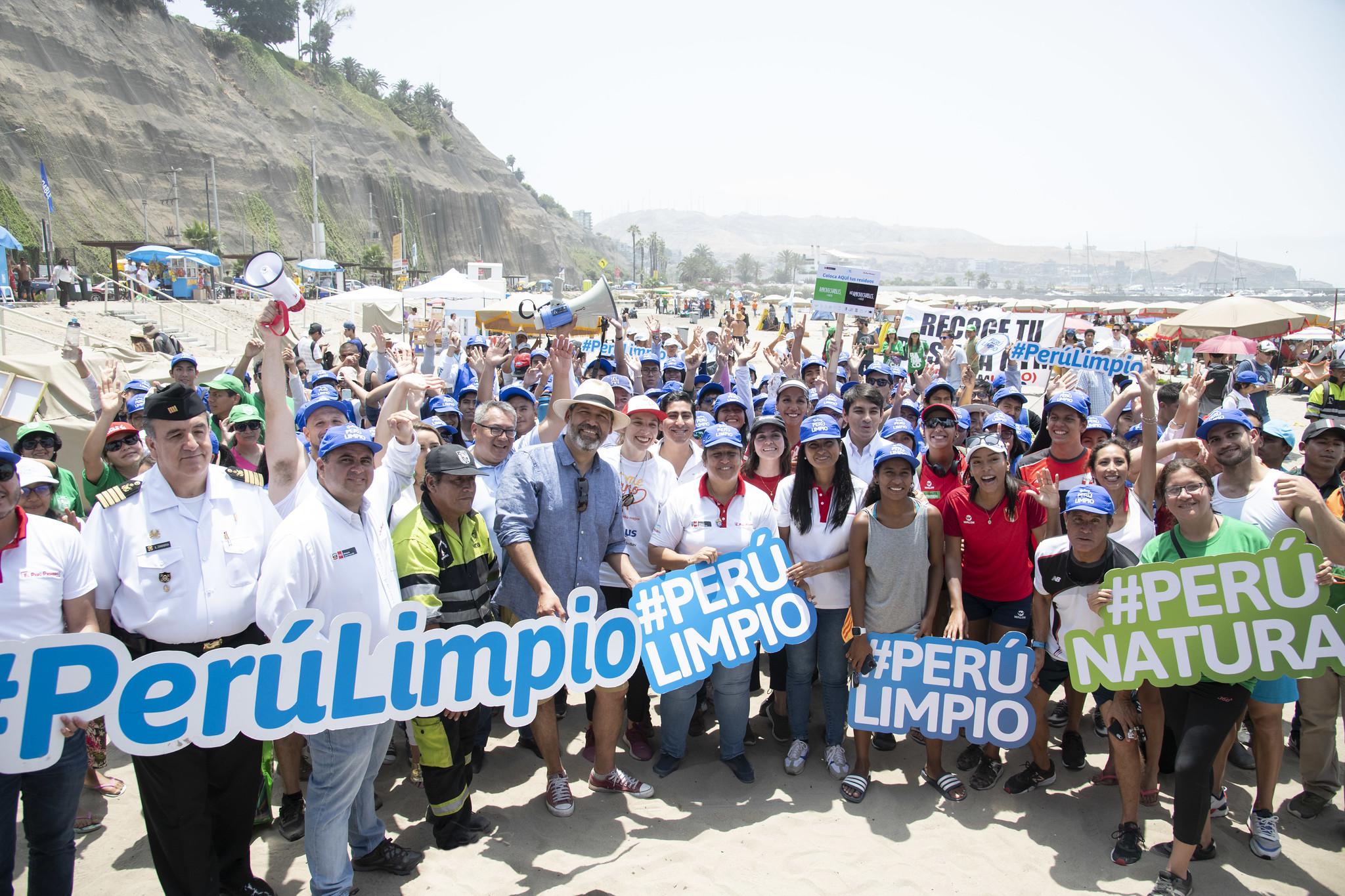 Deportistas promoverán buenas prácticas para no contaminar las playas. (Fotos: Minam)