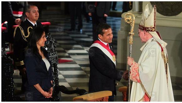 Cardenal Juan Luis Cipriani agradeció a Ollanta Humala por el respeto a la familia