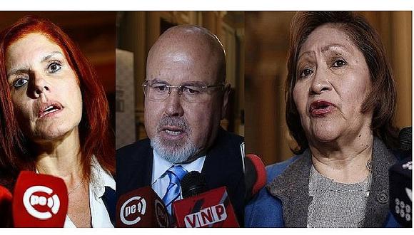 ​Congresistas Aráoz, Bruce y Choquehuanca renuncian a bancada de PPK