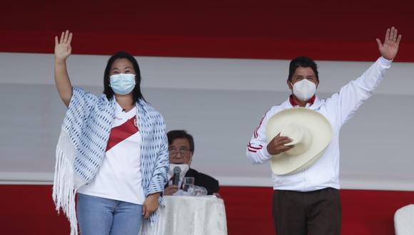 Aspirante de izquierda radical planteó sustituir importaciones y “el 10% del PBI para la educación”. Fujimori plantea repartir 40% del canon a la gente  (Foto: Hugo Pérez / @photo.gec)