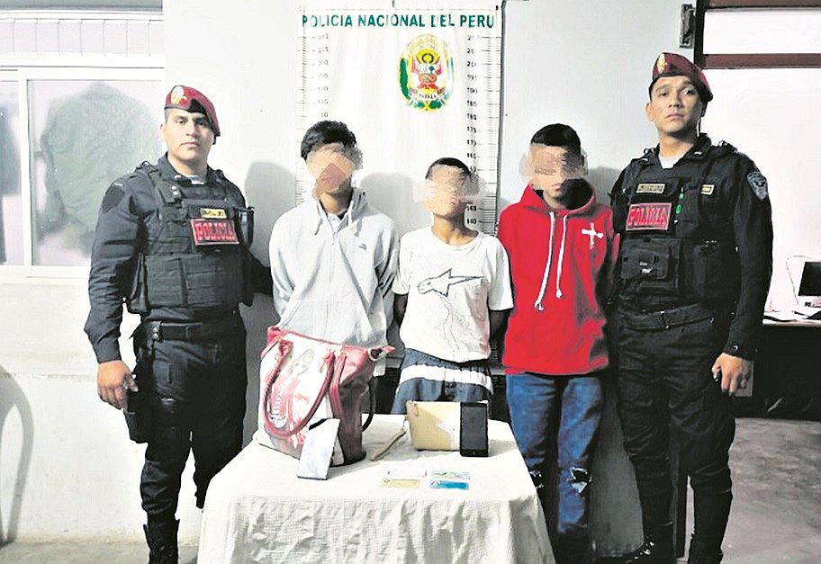 Intervienen a tres integrantes de banda “Los Choclitos” 