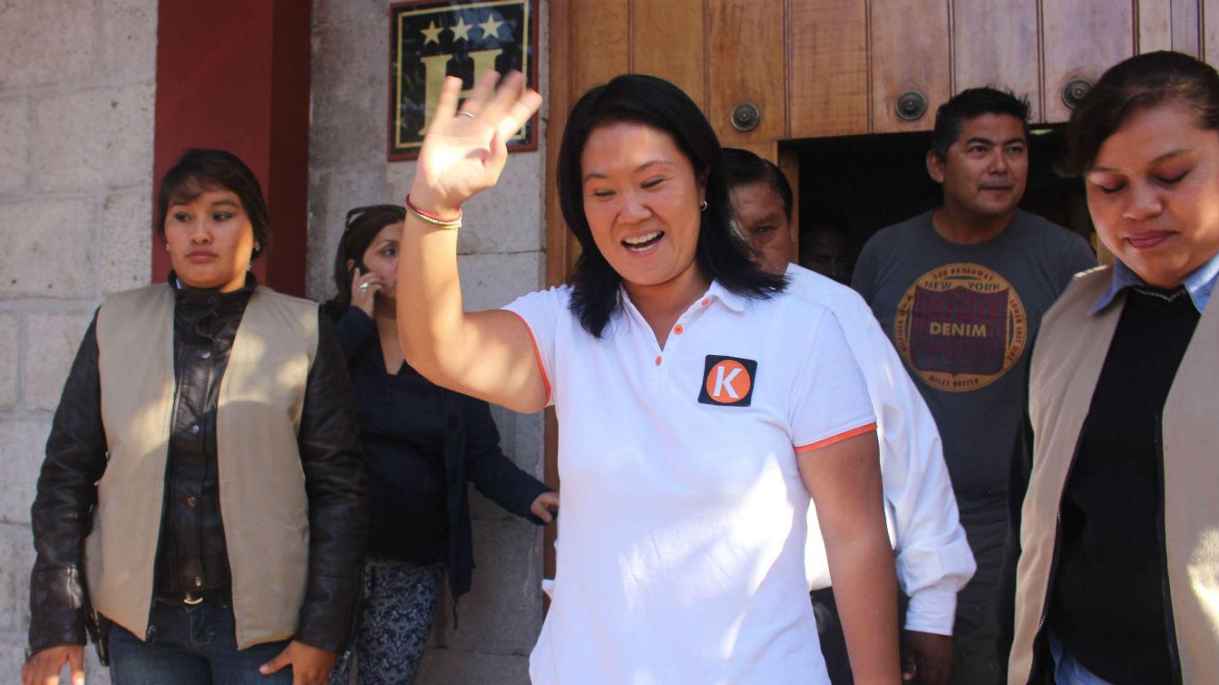 Keiko Fujimori sobre protestas en su contra: "No quieren paz ni desarrollo"