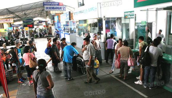 Servicio de transporte de pasajeros a Lima se reestablece en Terminal Terrestre