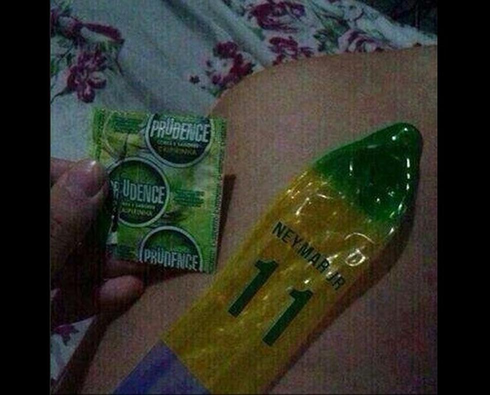 Brasil 2014: Lanzan los condones de Neymar