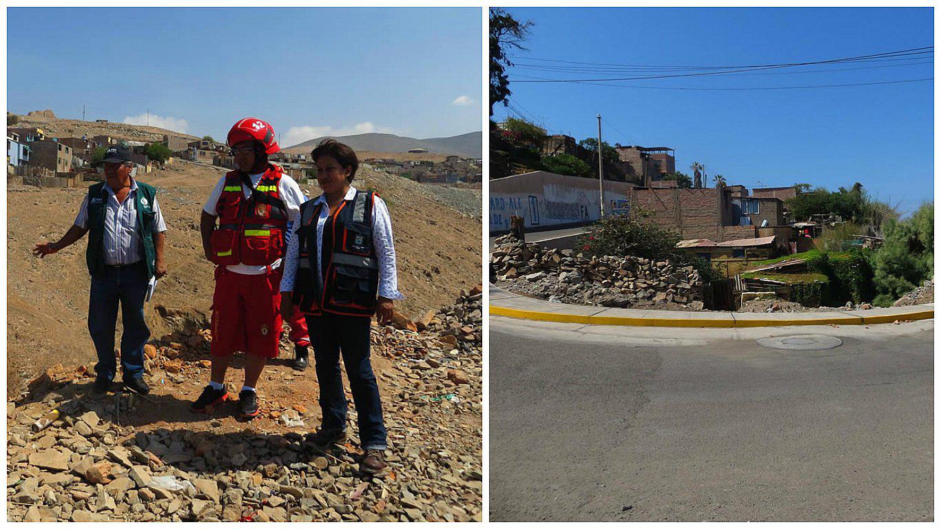 Las quebradas representan un peligro para 8 mil habitantes en Islay