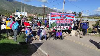 Arequipa: Pobladores iniciaron huelga indefinida contra proyecto Majes Siguas II