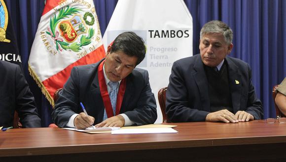 Tambos se convertirán en plataformas para acercar justicia con poblaciones alejadas en Apurímac