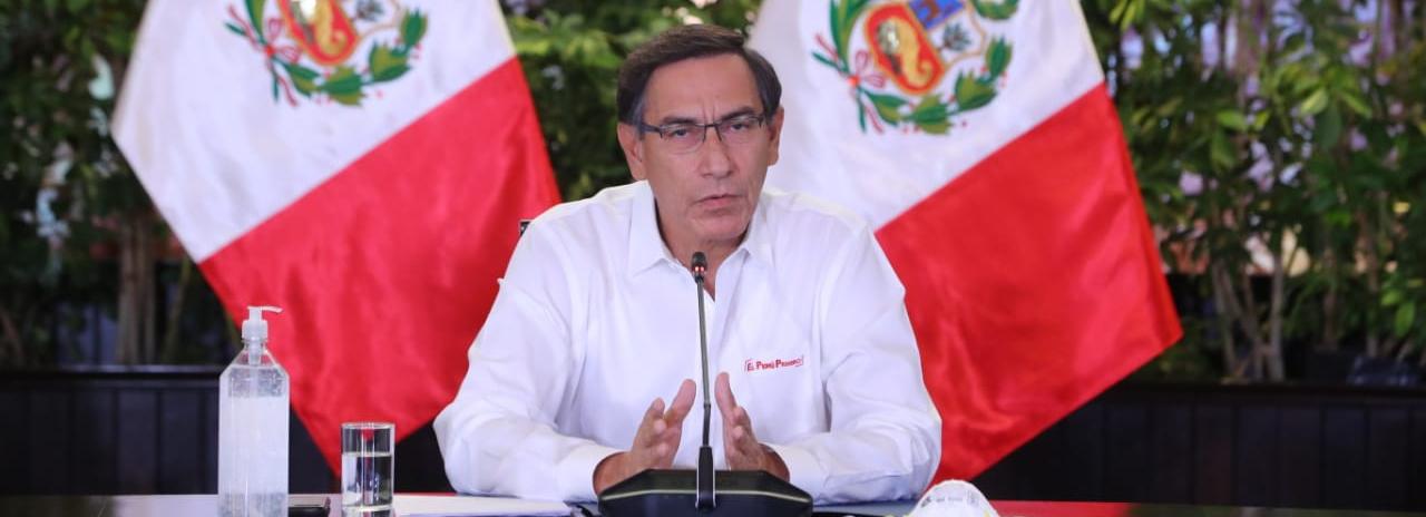 Presidente Martín Vizcarra presentó pedido de facultades con once puntos (Foto: Palacio de Gobierno)
