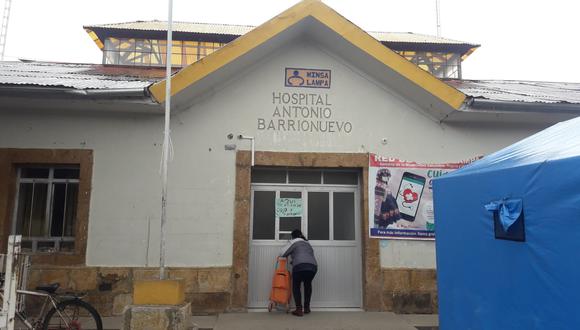 Madre de familia fue evacuada hasta el hospital Antonio Barrionuevo de Lampa. (Foto: Difusión)