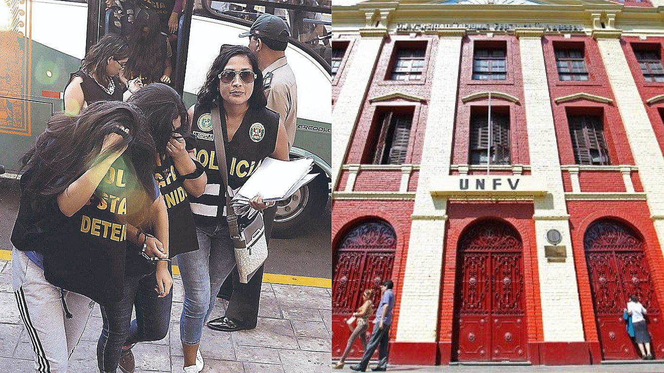 Policía detiene a 19 falsos postulantes en examen a la UNFV