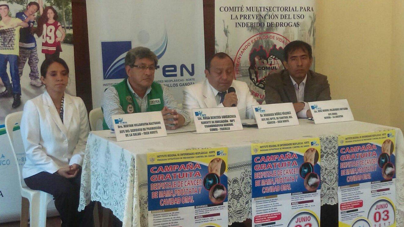 Trujillo: Se registran 224 casos de cáncer de cavidad oral y 220 de pulmón (VIDEO) 