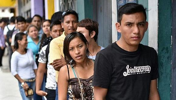 Más de 429 mil personas buscaron empleo en Lima Metropolitana sin conseguirlo