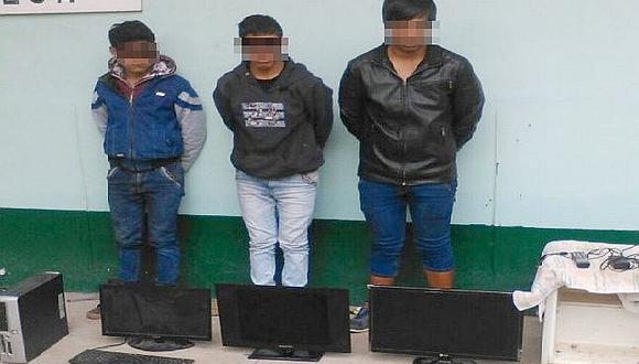 Banda de robacasas estaba integrada por menores de edad en Cusco