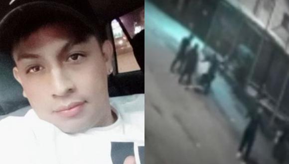 Renzo Morales Chilca (31) fue agredido brutalmente por un grupo de sujetos cuando se resistió al robo de sus pertenencias en Carabayllo. (Captura: América Noticias)